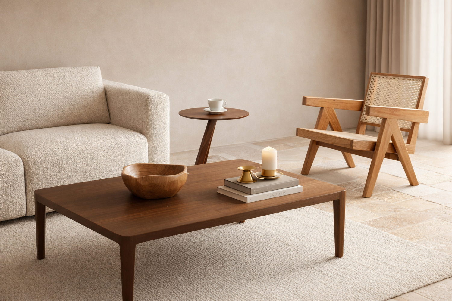Minimalist and Timeless living room home decor 